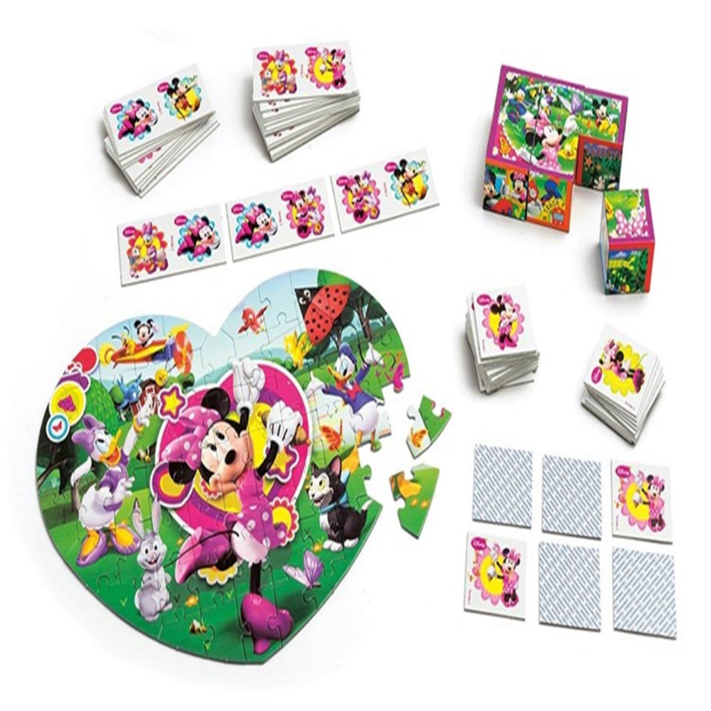 Clementoni 4ü 1arada Minnie Eğitici Oyun Seti Clementoni CLM-13777