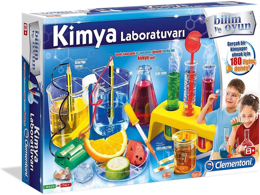 Bilim Lab.Kimya Seti CLM 64548 Clementoni CLM 64548