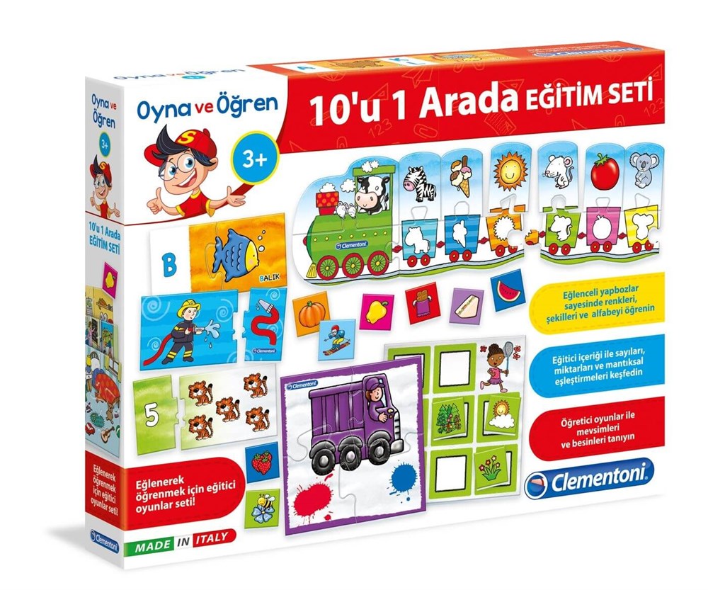 Clementoni Oyna Öğren 10 U 1 Arada Clementoni CLM 64807