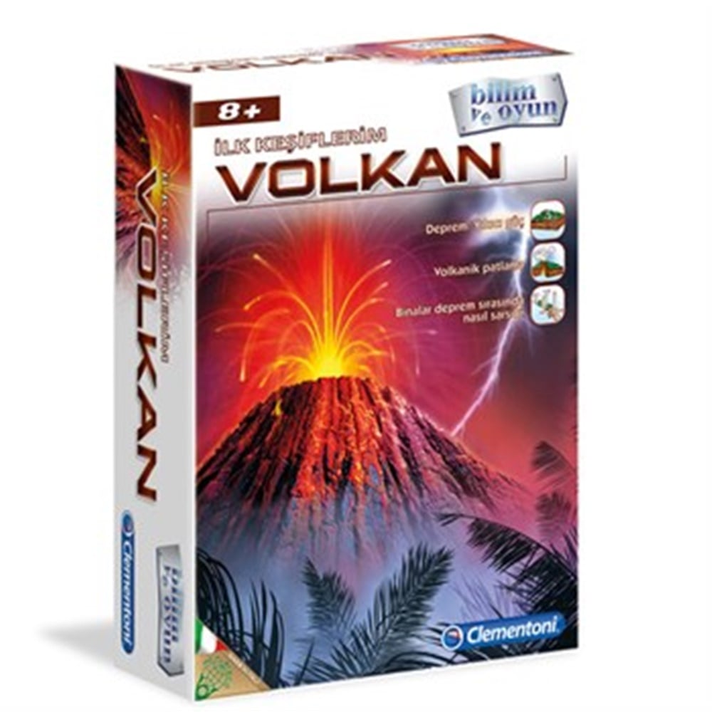 Clementoni İlk Keşif Seti - Volkan