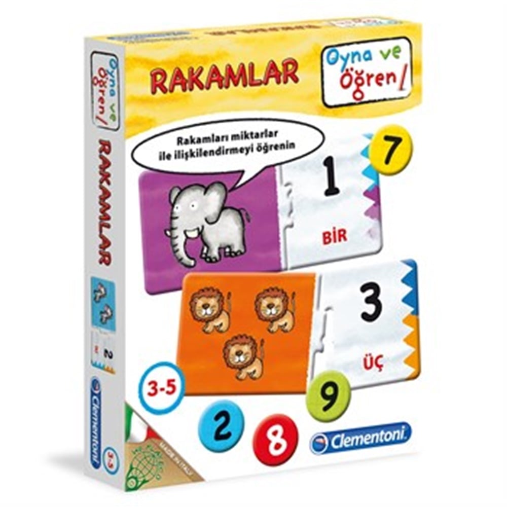 Clementoni Oyna ve Öğren Rakamlar