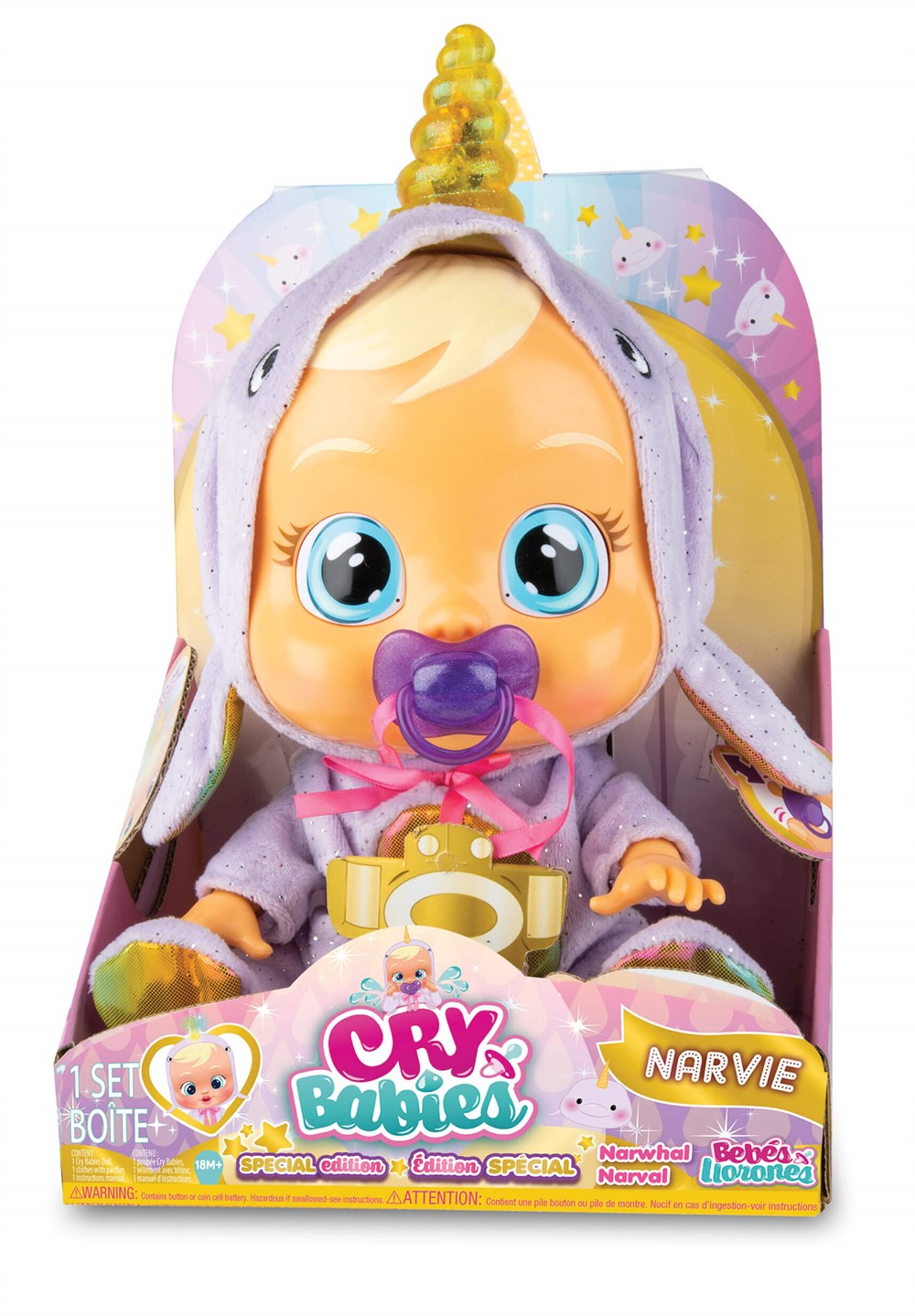 Cry Babies Ağlayan Bebekler Narvie CYB13000 Cry Babies CYB13000