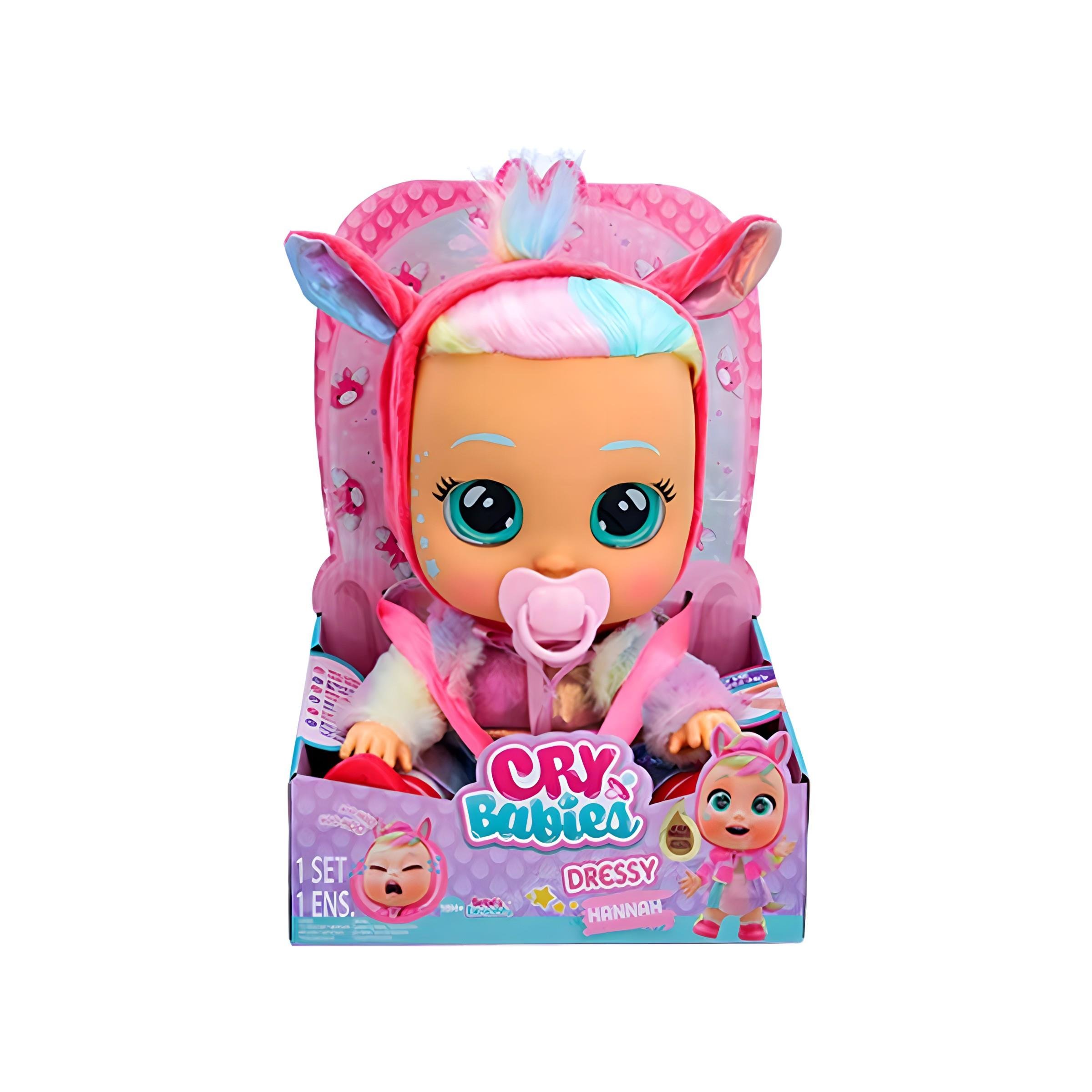 Cry Babies Dressy Fantasy Moda Bebekler HANNAH CYB44000 H Cry Babies CYB44000 H