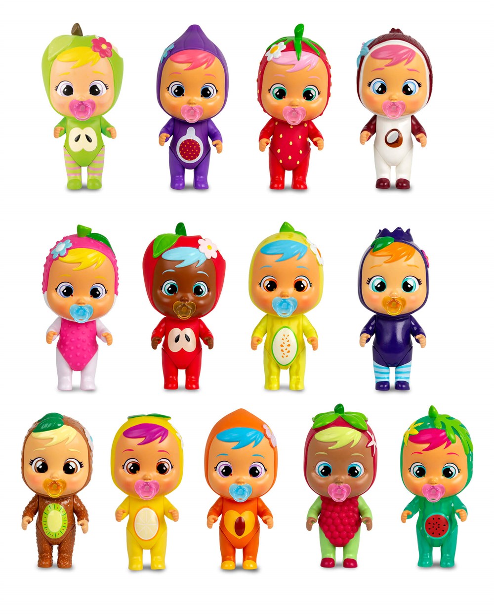 Cry Babies Magic Tears Tutti Frutti W1 CDU9-93355 - Mor Cry Babies CYM06000 L