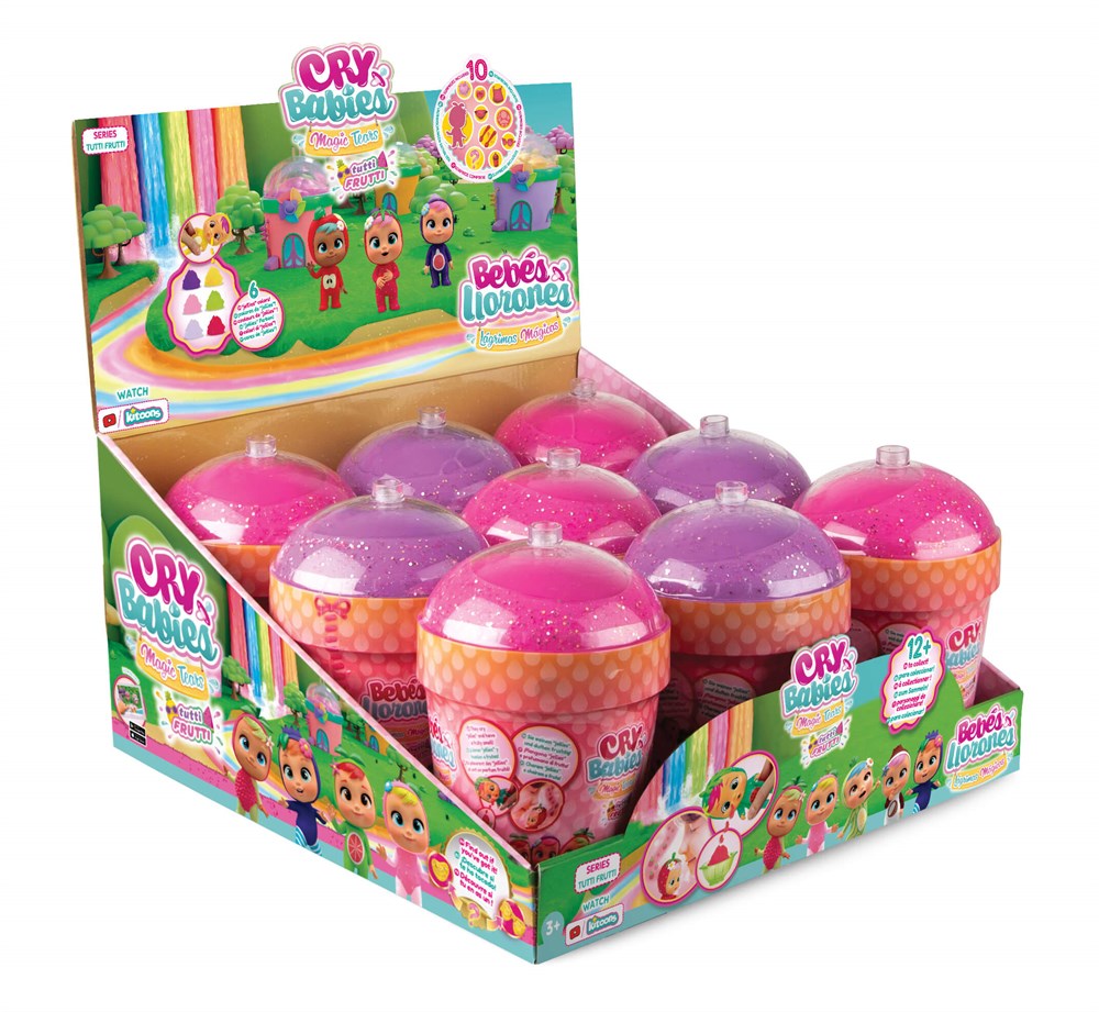 Cry Babies Magic Tears Tutti Frutti W1 CDU9-93355 - Mor Cry Babies CYM06000 L