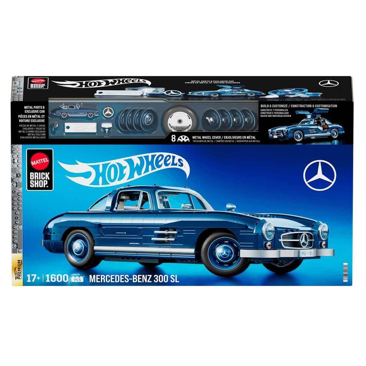 HOT WHEELS PREMIUM SERISI MERCEDES BENZ 300 SL ARABA 1600 PARCA HWW25 Diğer HWW25
