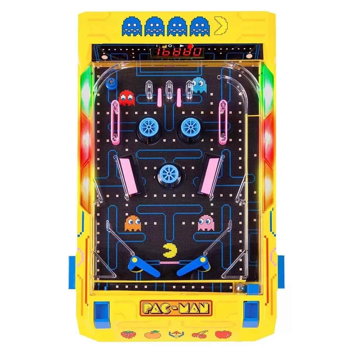 Sesli ve Işıklı Pac-Man Arcade Masaüstü Pinball Diğer S01043008