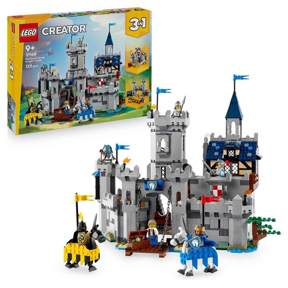 LEGO CREATOR 3U 1 ARADA ORTA CAG ATLI SOVALYE KALESI 31168 Diğer LMC31168