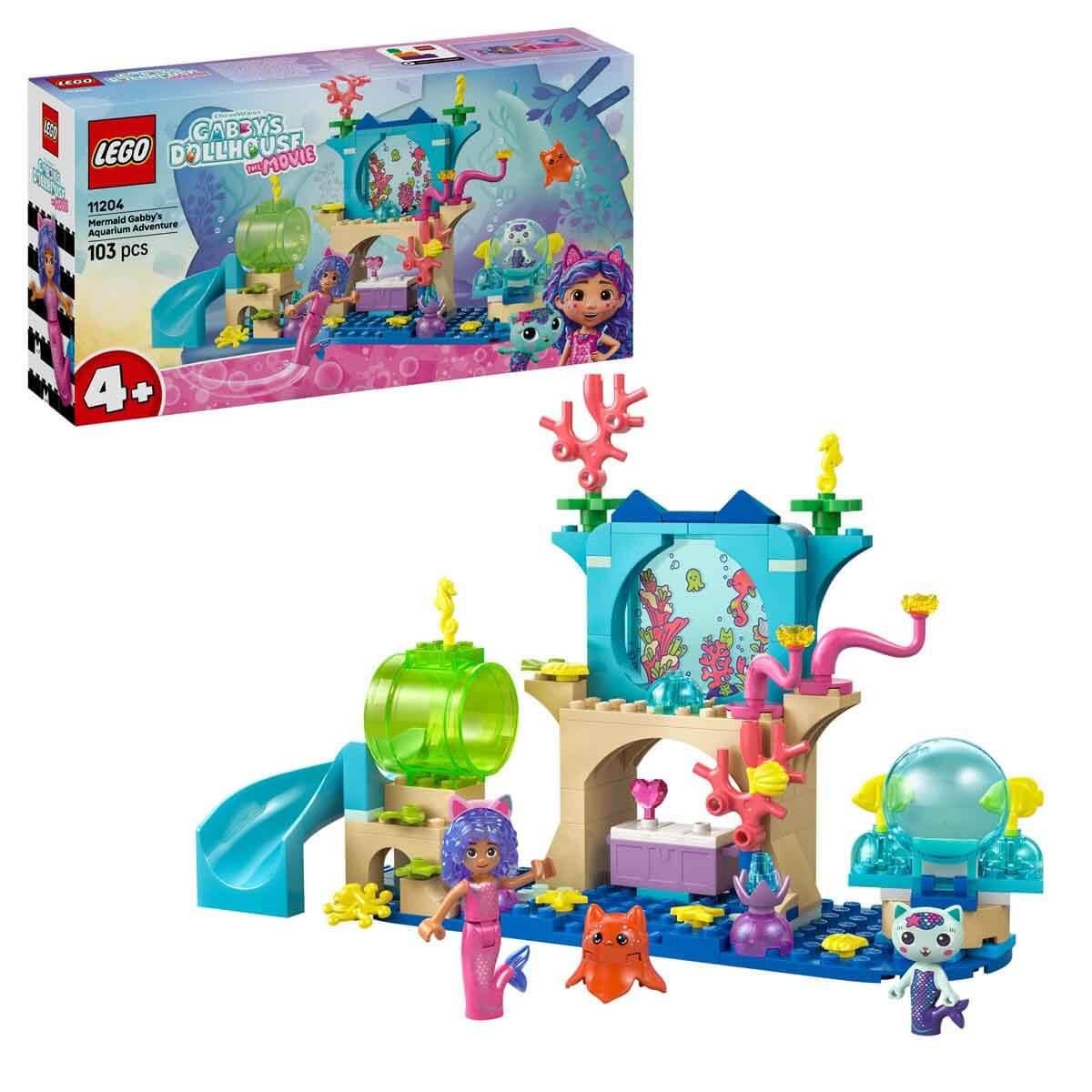 LEGO GABBY’S DOLLHOUSE DENIZ KIZI GABBY’NIN AKVARYUM MACERASI 11204 Diğer LEJ11204