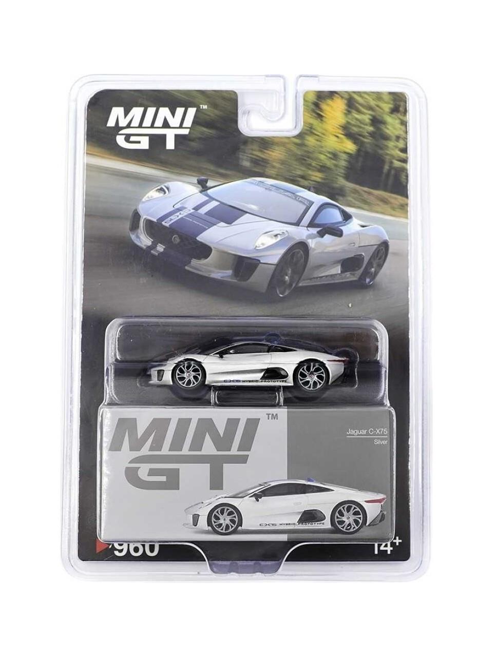 MINI GT 1:64 JAGUAR C-X75 SILVER MGT00960 Diğer MGT00960