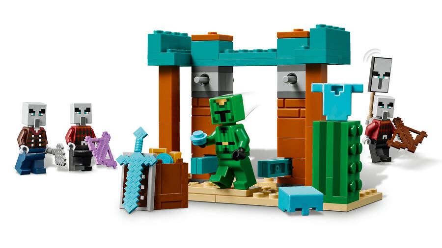 LEGO MINECRAFT SERSERI KOYLU COL DEVRIYESI 21267 Diğer LMN21267