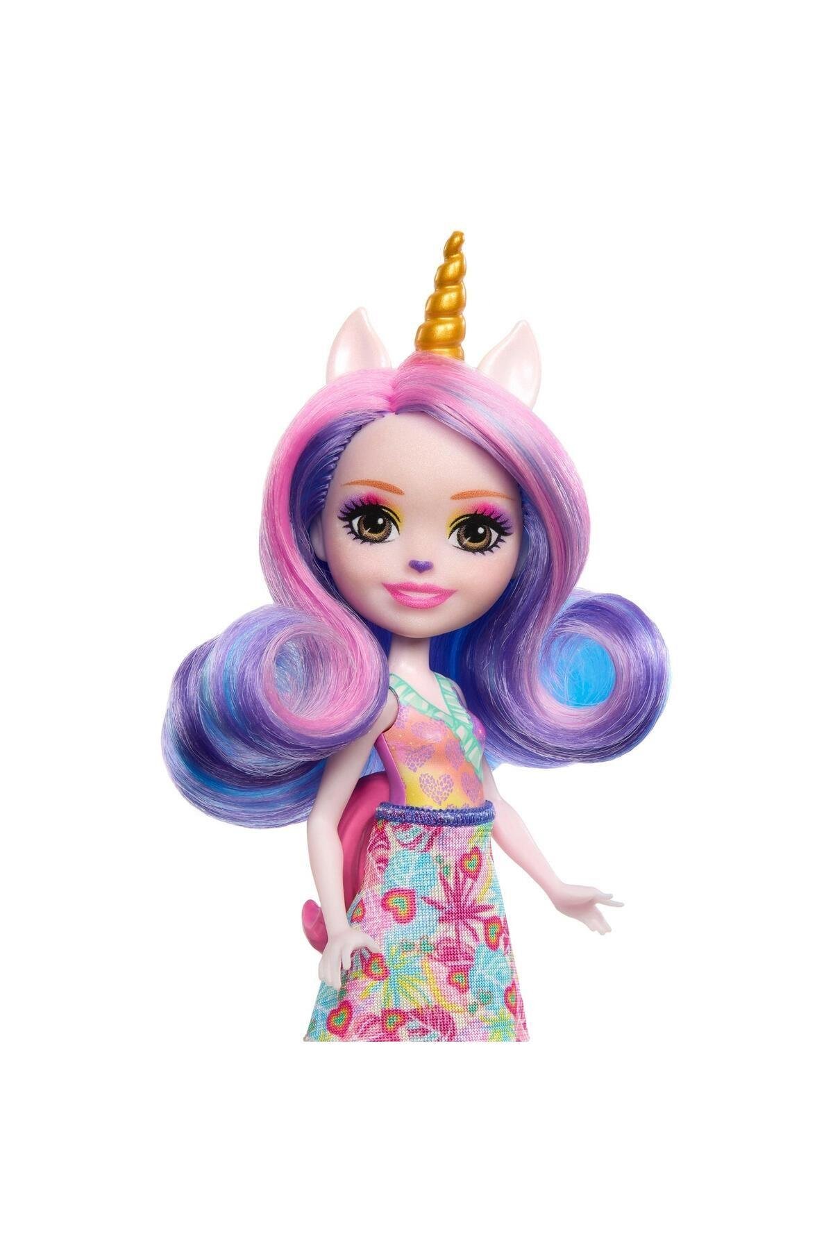 ENCHANTIMALS POPULER KARAKTER BEBEKLER ULIA UNICORN VE PACIFICA FNH22-HRX84 Diğer HRX84
