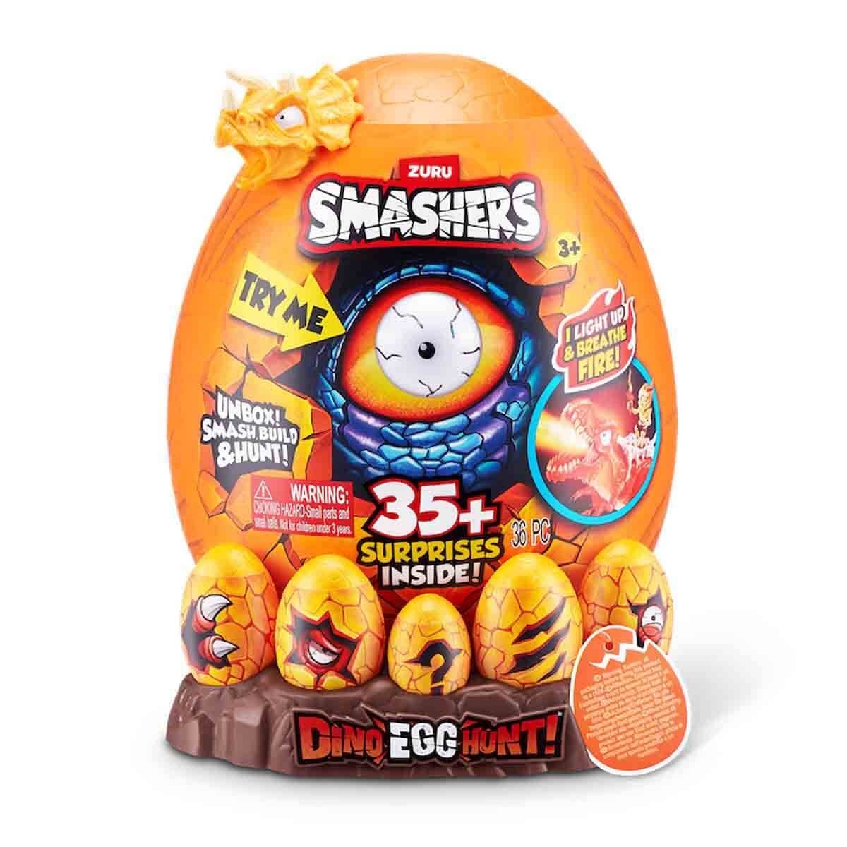 SESLI VE ISIKLI SMASHERS DINO YUMURTA AVI SURPRIZ PAKET MHR16000 SARI Diğer MHR16000 S