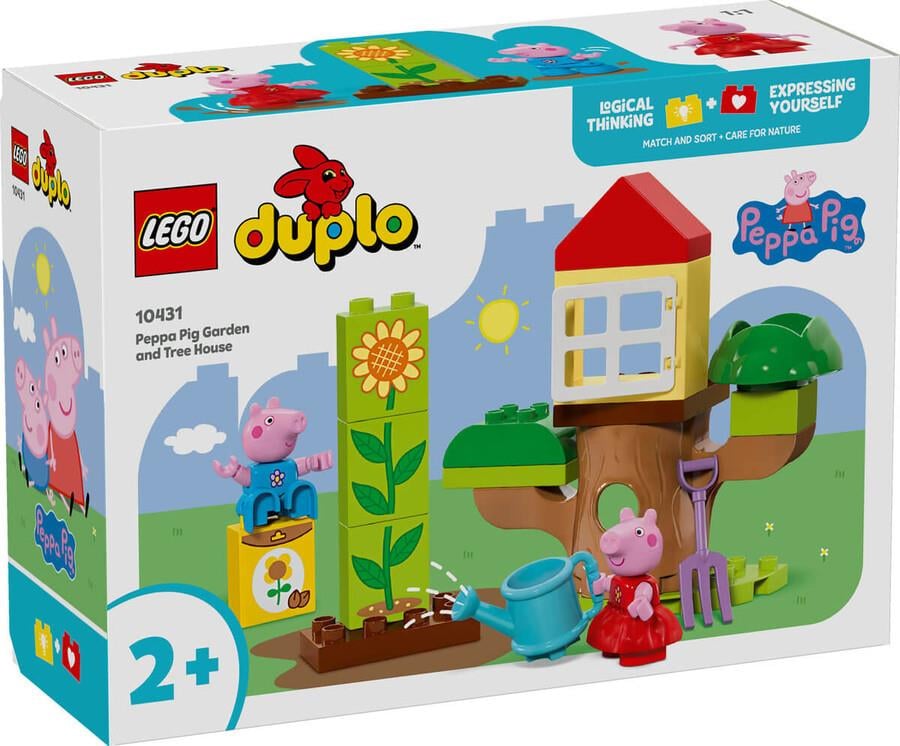 LEGO Duplo Peppa Pig Bahçe ve Ağaç Ev 10431 Lego LED10431