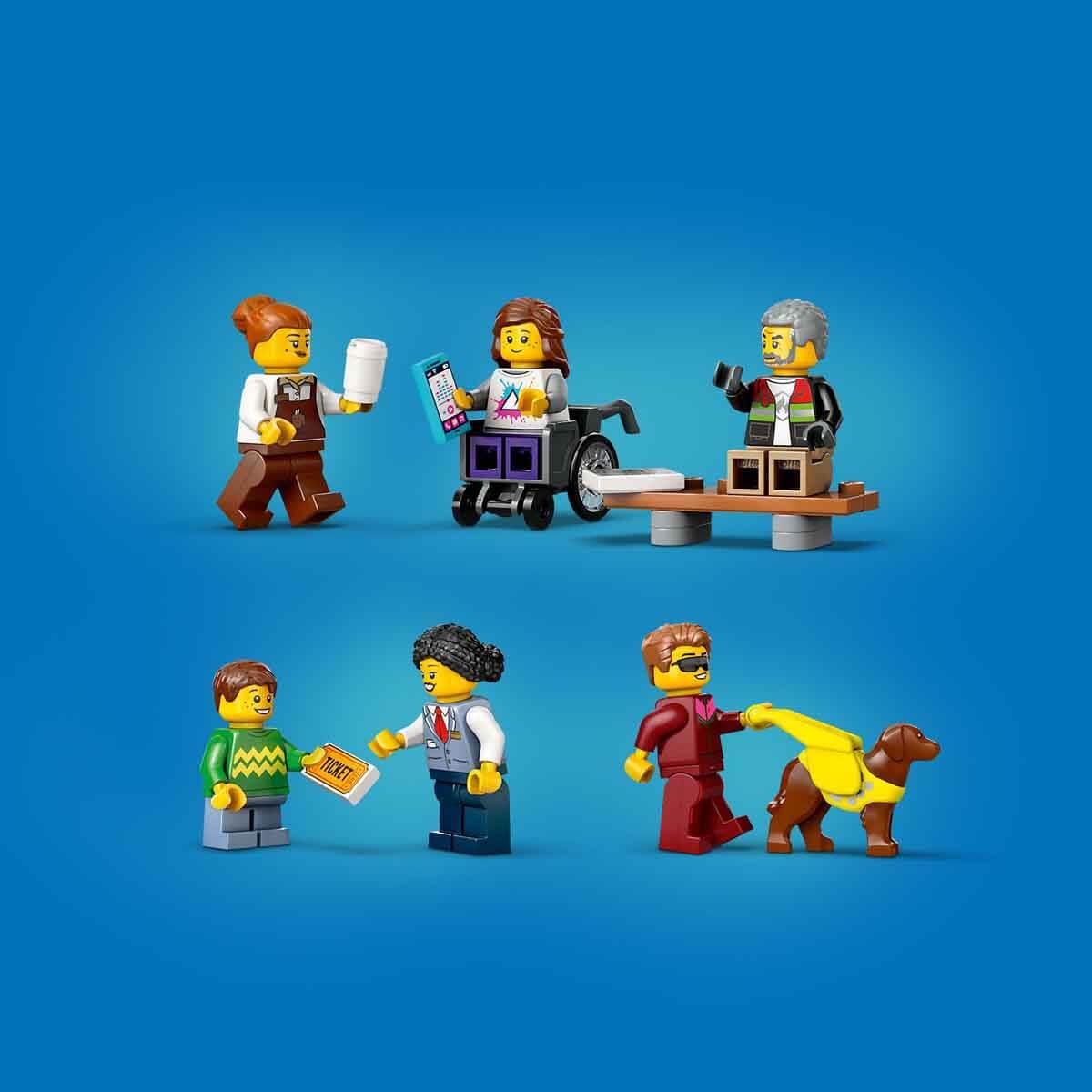 LEGO CITY SEHIR MERKEZI TRAMVAY ISTASYONU 60423 Diğer LSC60423