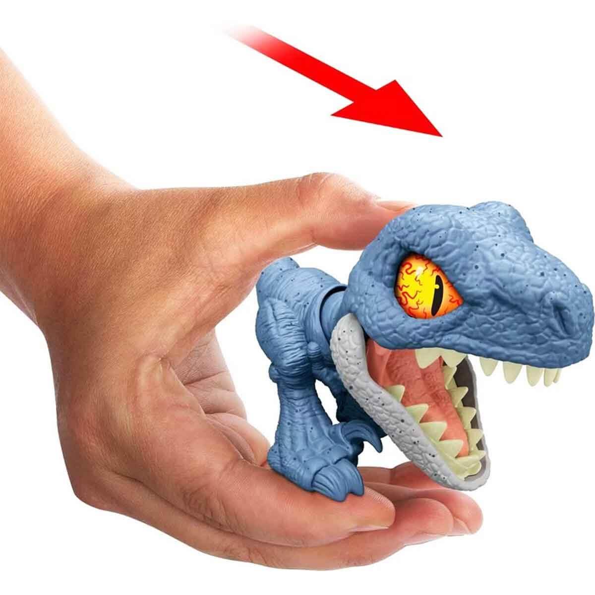 JURASSIC WORLD MIGHTY LITTLE BITERS DINOZOR FIGURU VELOCIRAPTOR JFC86-JFC90 Diğer JFC90