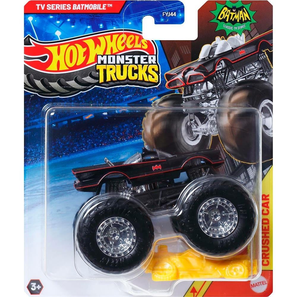 HOT WHEELS MONSTER TRUCKS 1:64 ARABA TV SERIES BATMOBILE FYJ44-JDP89 Diğer JDP89