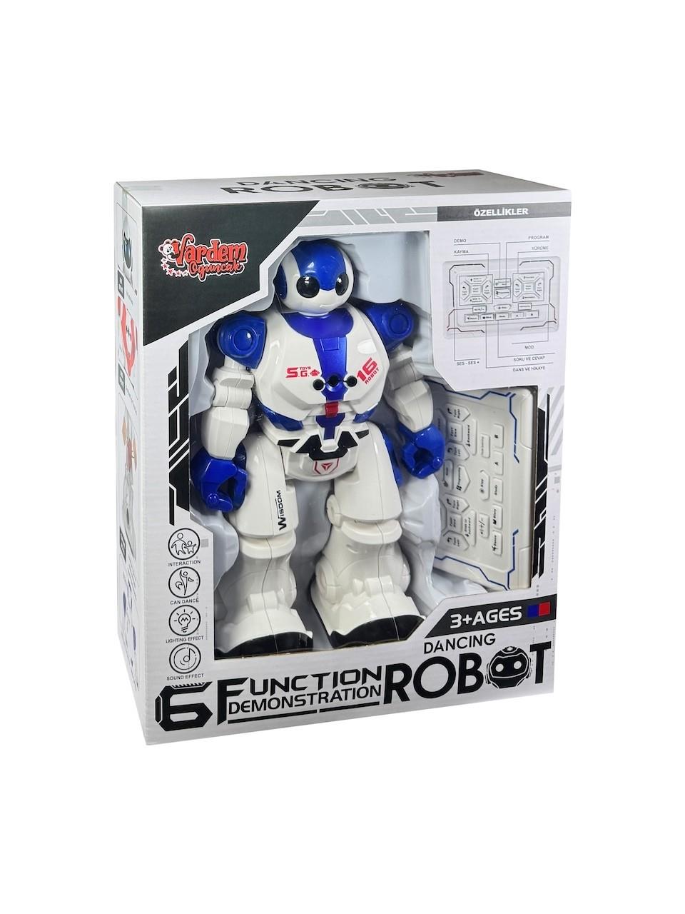 SARJLI SESLI DANSCI INTERAKTIF ROBOT 606 29 MAVI Diğer GGE 606 29 M