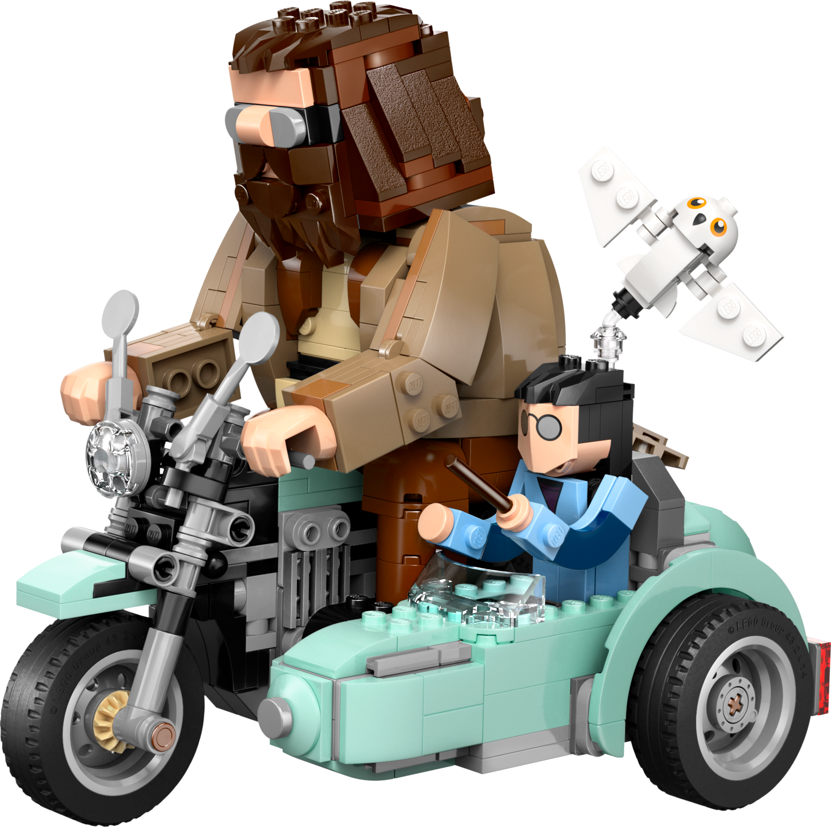LEGO HARRY POTTER HAGRID VE HARRYNIN MOTOSIKLET YOLCULUGU 76443 Diğer LSH76443