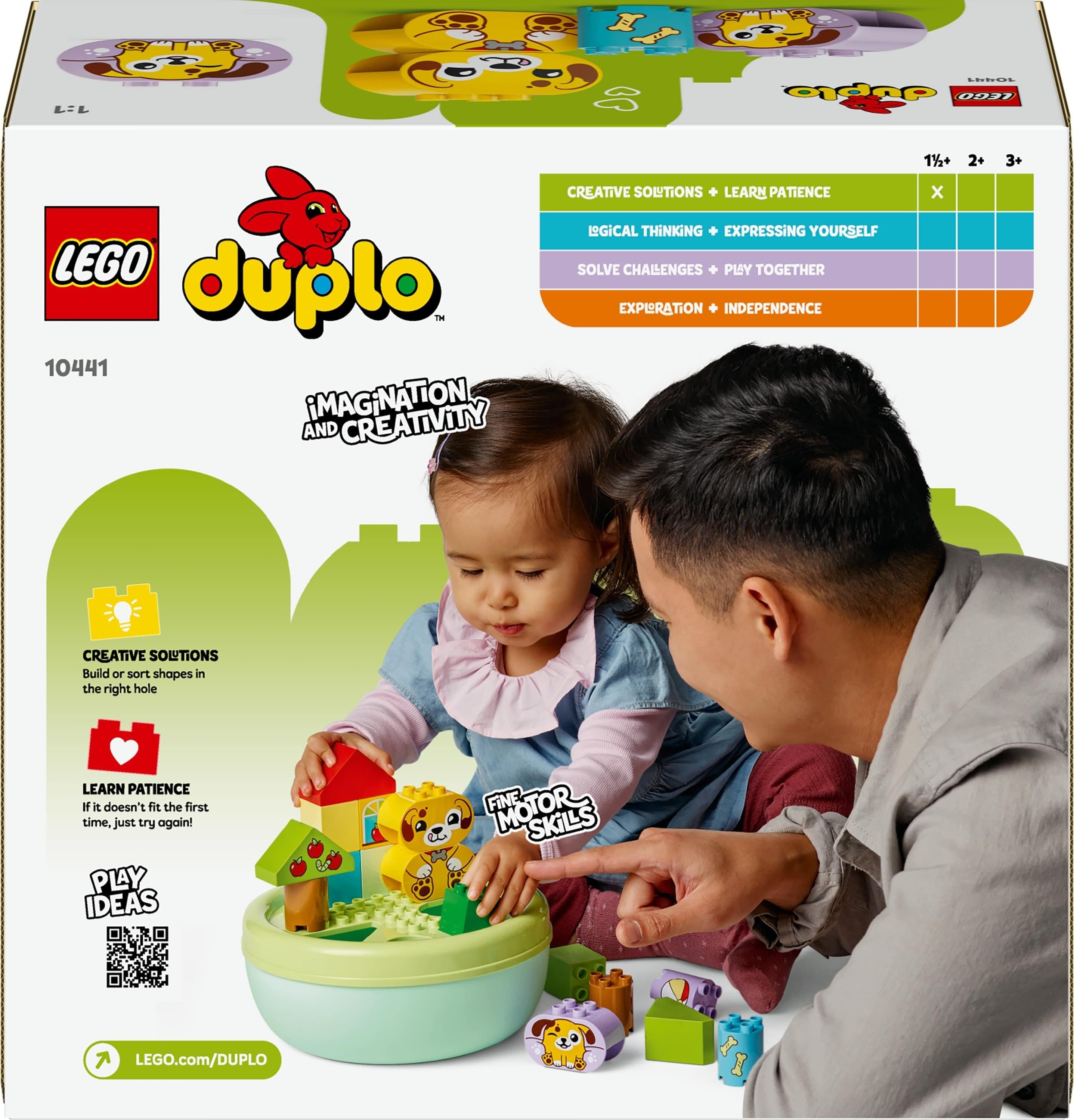 LEGO DUPLO İlk Şekil Ayırıcı Köpek Evi 10441 Lego LED10441