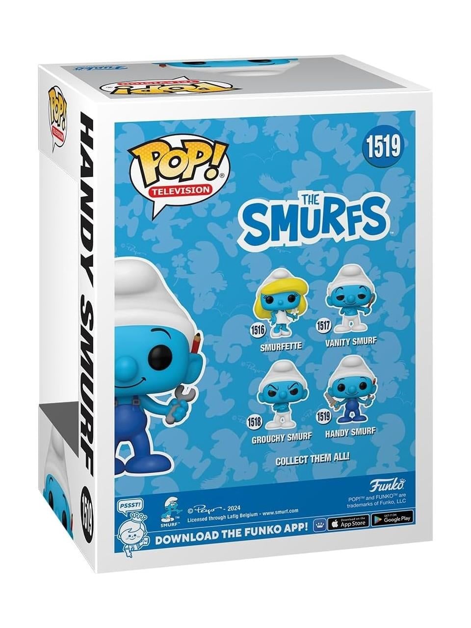Funko Pop The Smurfs Handy Smurf 79258 Funko Pop NITA 79258