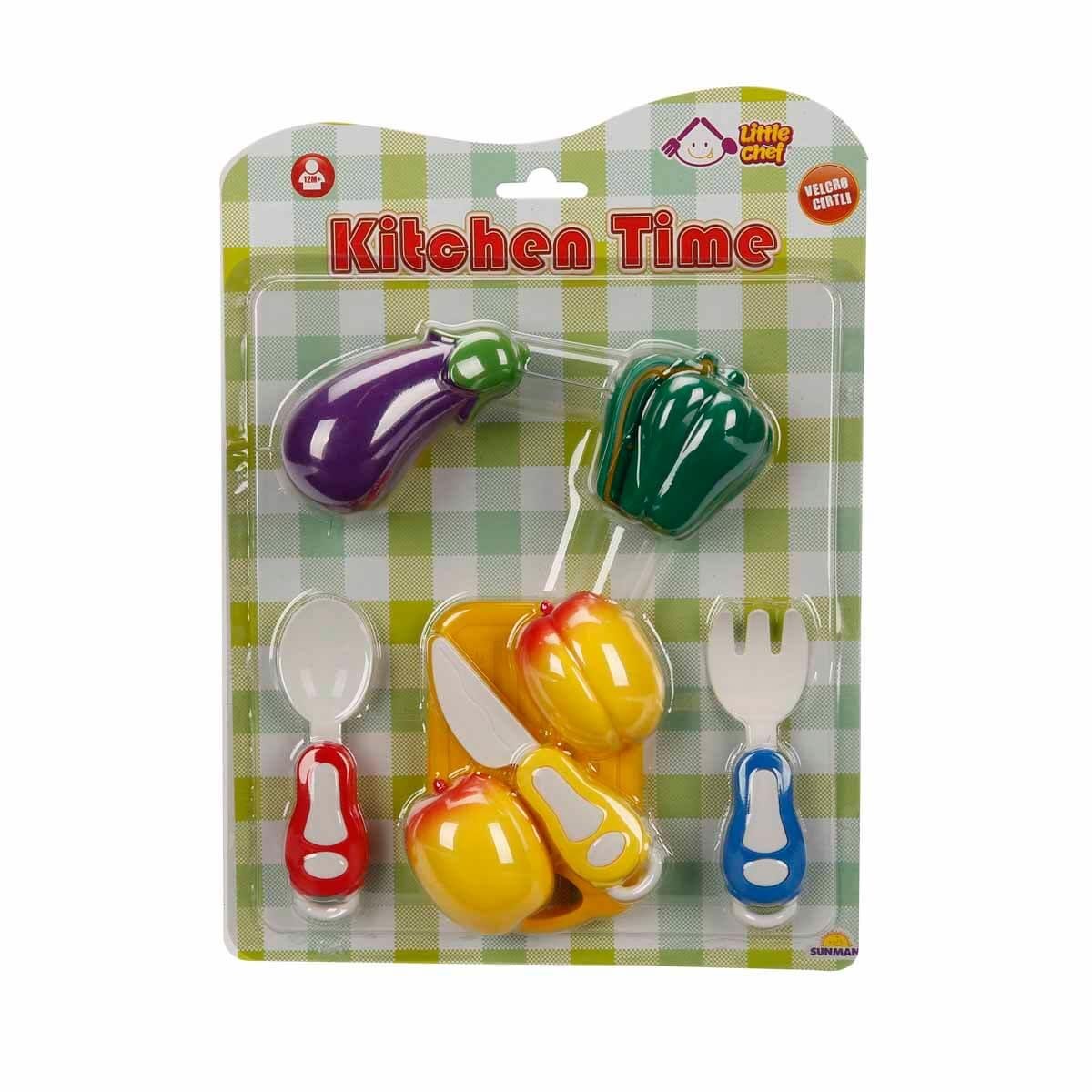 LITTLE CHEF KESME TAHTALI SEBZE VE MEYVE SETI Diğer S00003711
