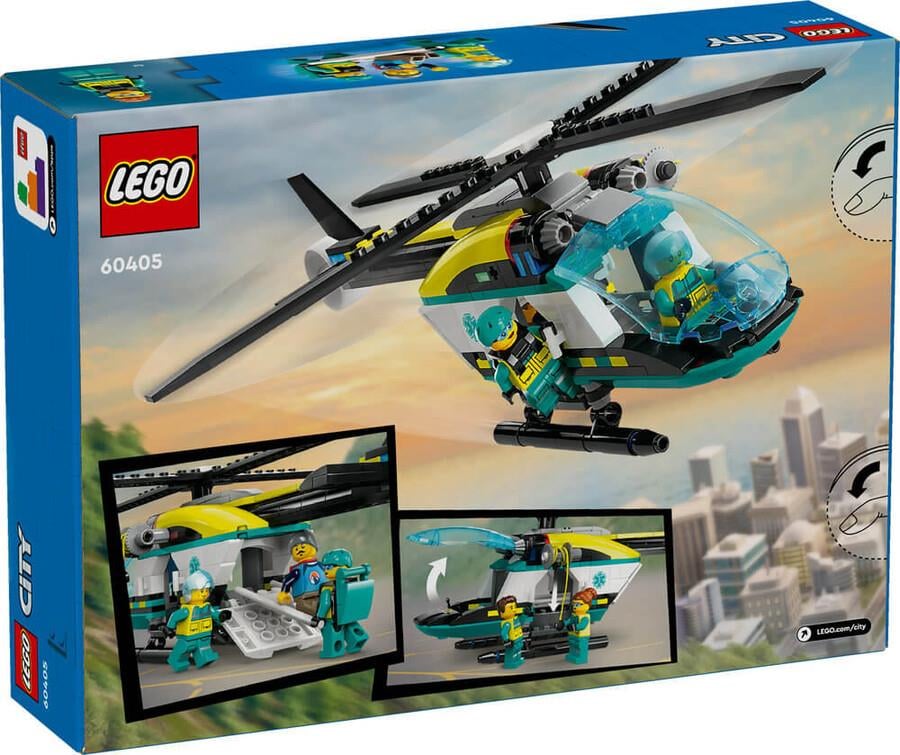 LEGO CITY ACIL KURTARMA HELIKOPTERI 60405 Diğer LSC60405