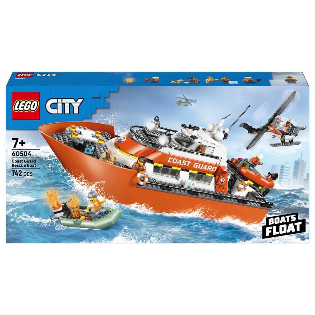 LEGO CITY SAHIL GUVENLIK KURTARMA BOTU VE HELIKOPTERI 60504 Diğer LSC60504