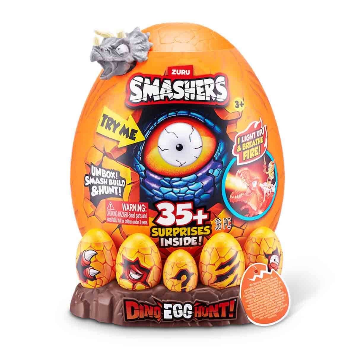 SESLI VE ISIKLI SMASHERS DINO YUMURTA AVI SURPRIZ PAKET MHR16000 GRI Diğer MHR16000 G