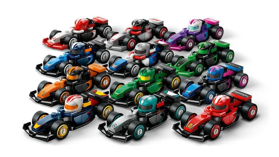 LEGO ICONIC F1 KOLEKSIYONLUK YARIS ARABALARI 71049 Diğer LMC71049