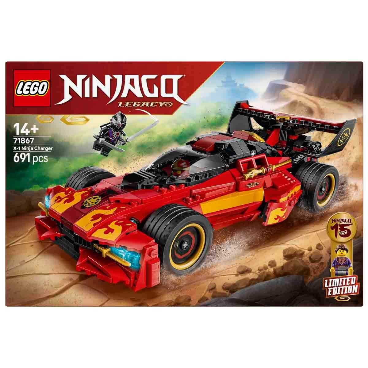LEGO NINJAGO X-1 Ninja Turbo Otomobil 15. Yıl Dönümü 71867 Lego LSL71867