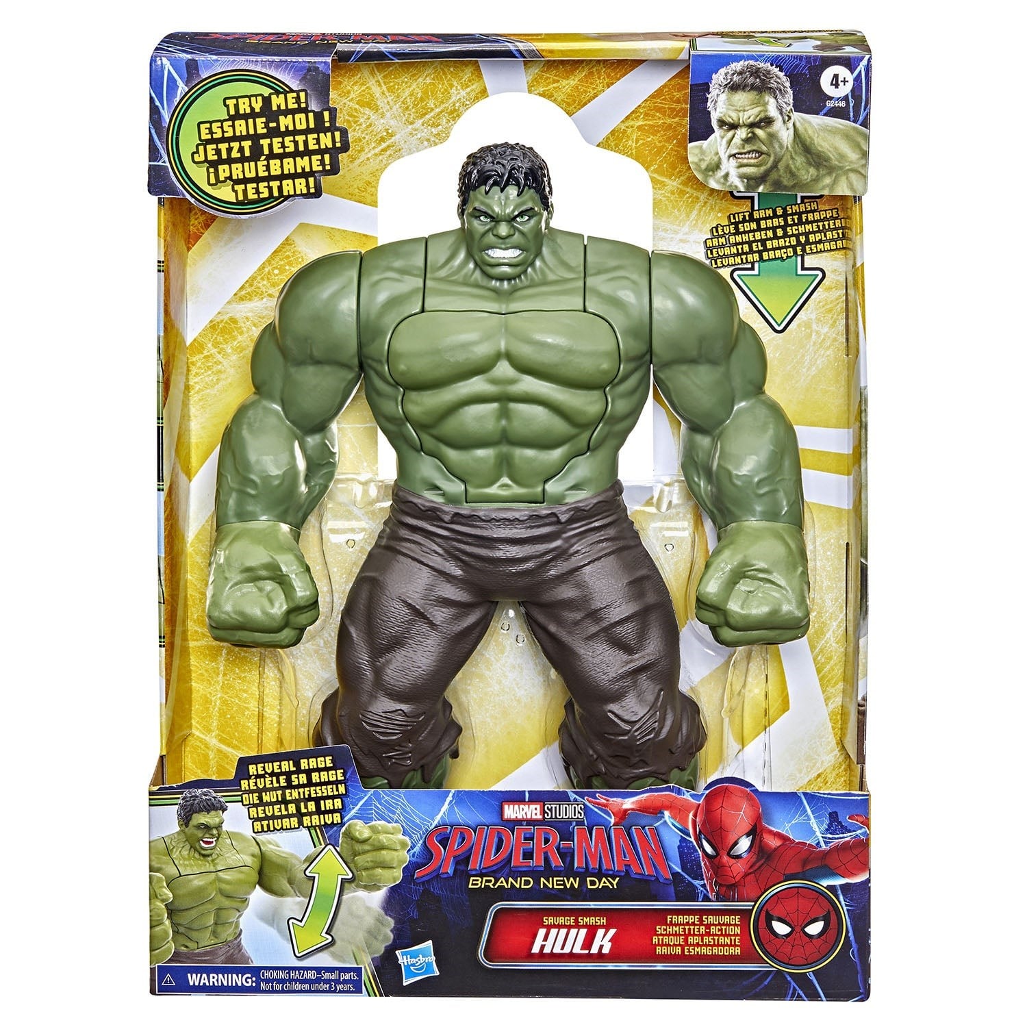 Spider-Man Brand New Day Savage Smash Hulk G2446 	Marvel G2446