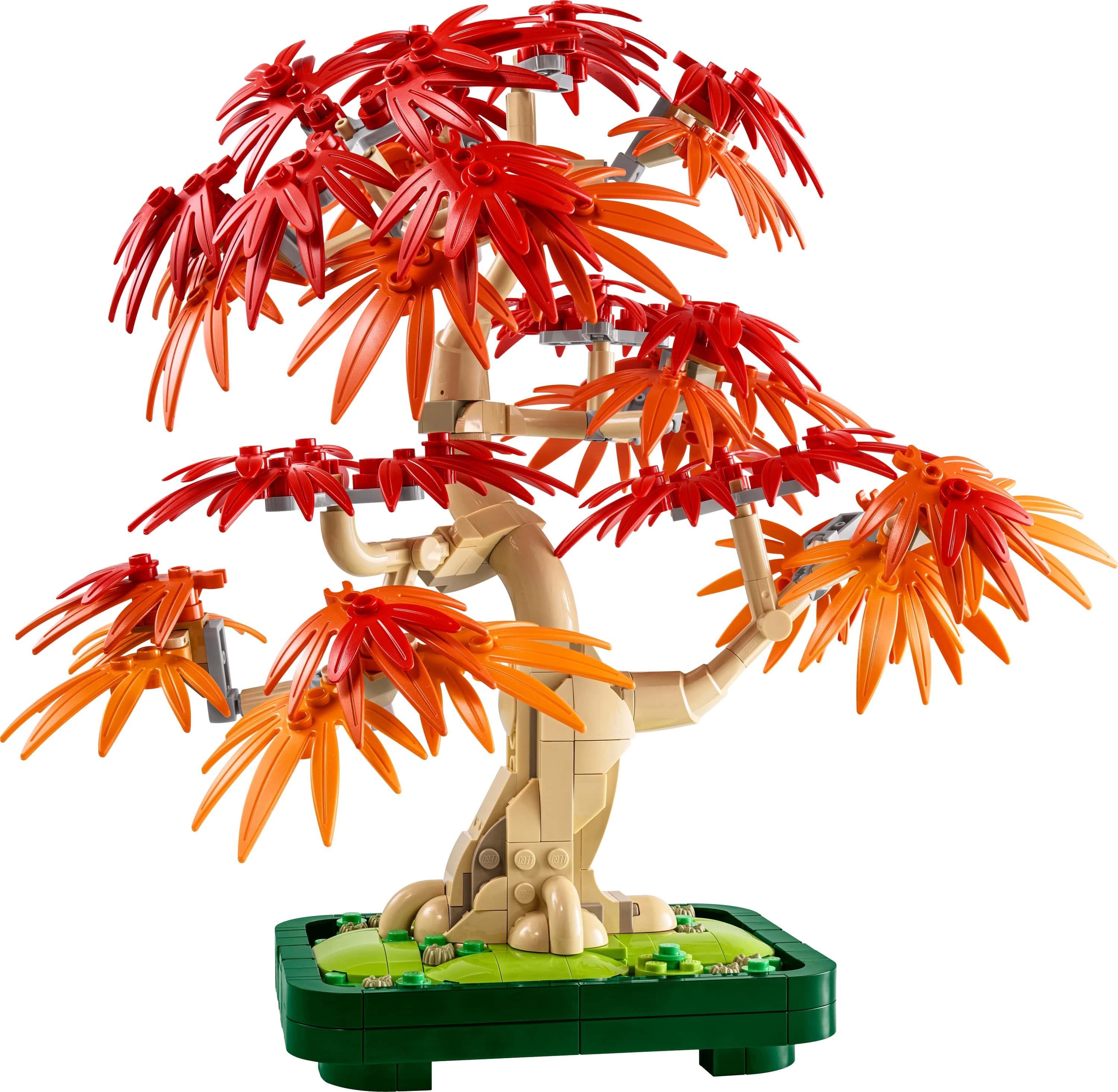 LEGO BOTANICALS JAPON KIRMIZI AKCAAGAC BONSAI AGACI 10348 Diğer LZC10348