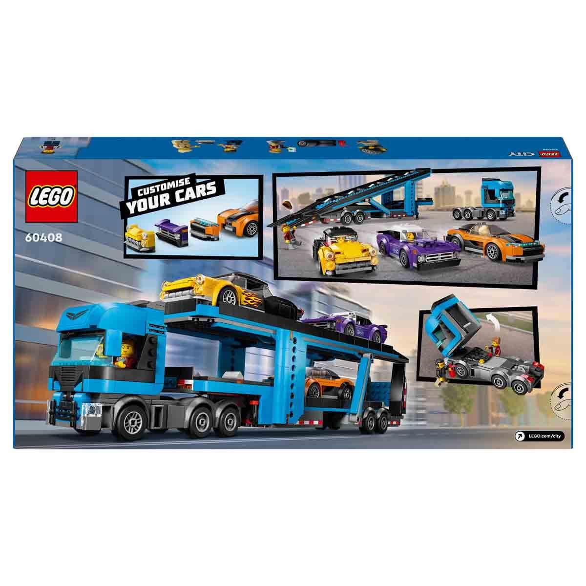 LEGO CITY SPOR ARABALI ARAC TASIMA KAMYONU 60408 Diğer LSC60408