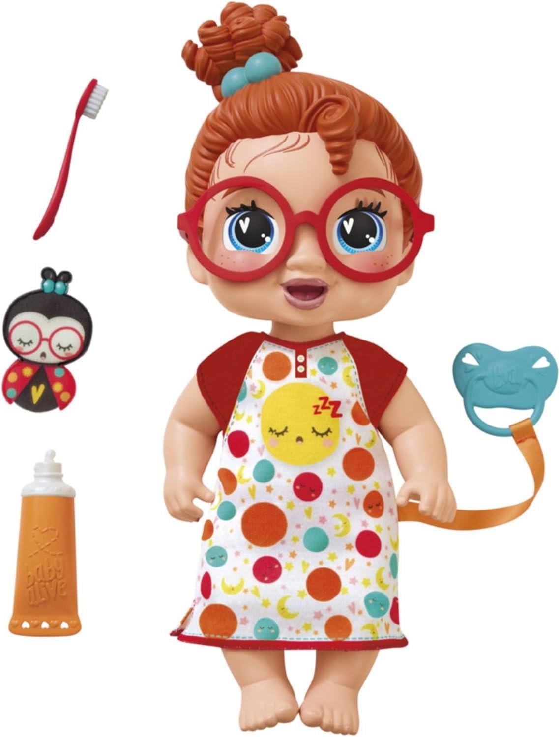BABY ALIVE UYKUCU BEBEGIM KIZIL SACLI F9965 Diğer F9965