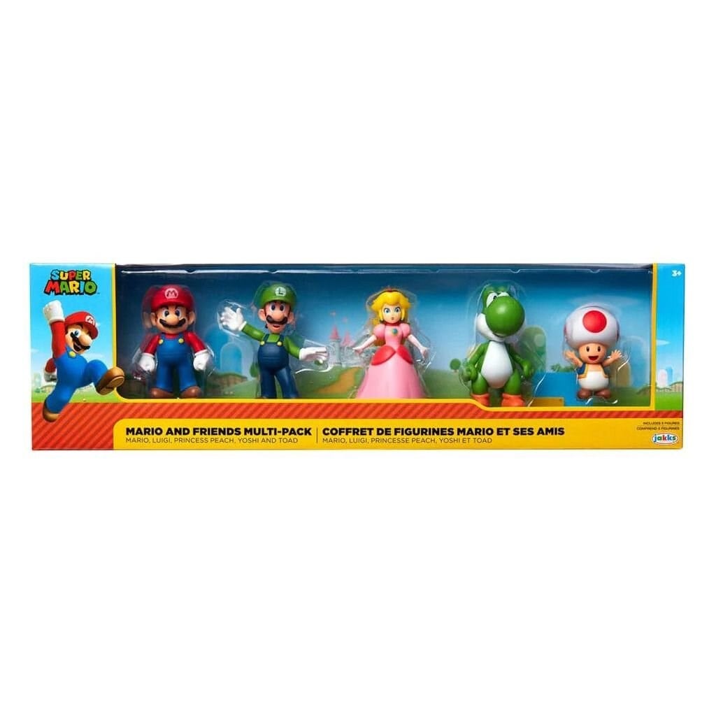 NINTENDO SUPER MARIO VE ARKADASLARI FIGURLERI 6.5 CM 11844 Diğer NESL 11844