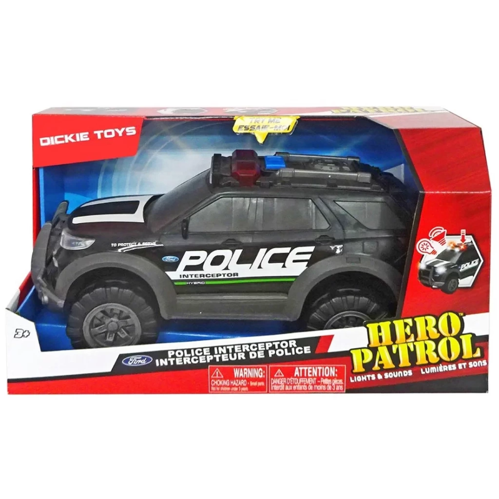 DICKIE TOYS FORD POLICE INTERCEPTOR Diğer SMB 203306017
