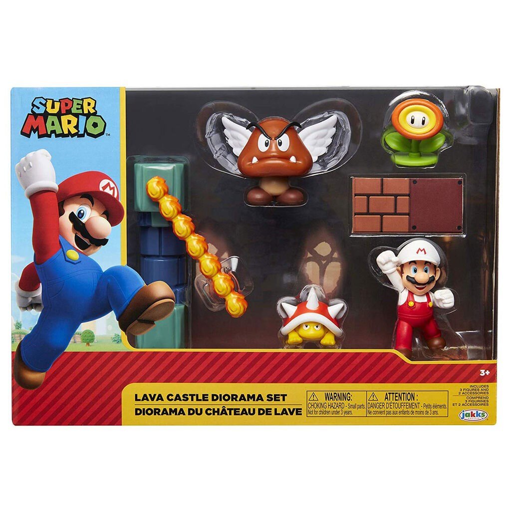 NINTENDO LAV KALESI DIORAMA SETI 6.5 CM 10160 Diğer NESL 10160