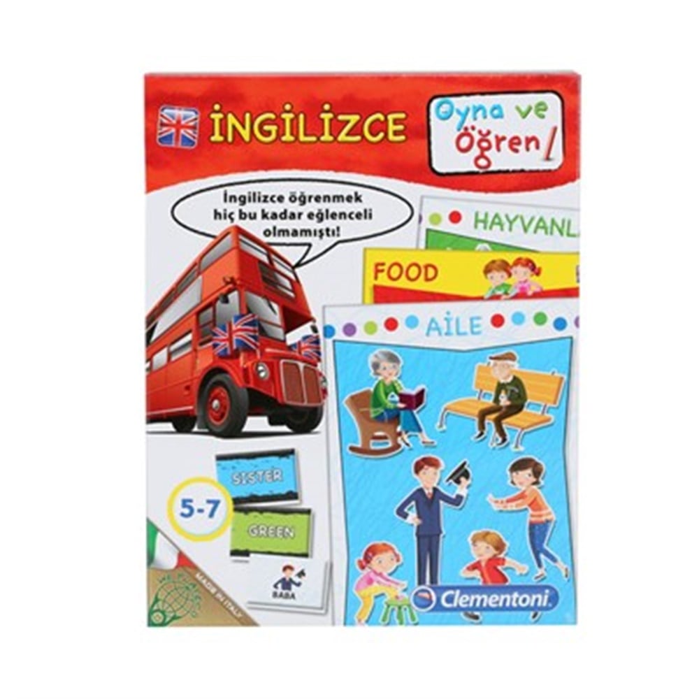 CLEMENTONİ OYNA VE ÖĞREN İNGİLİZCE (5-7YAŞ)