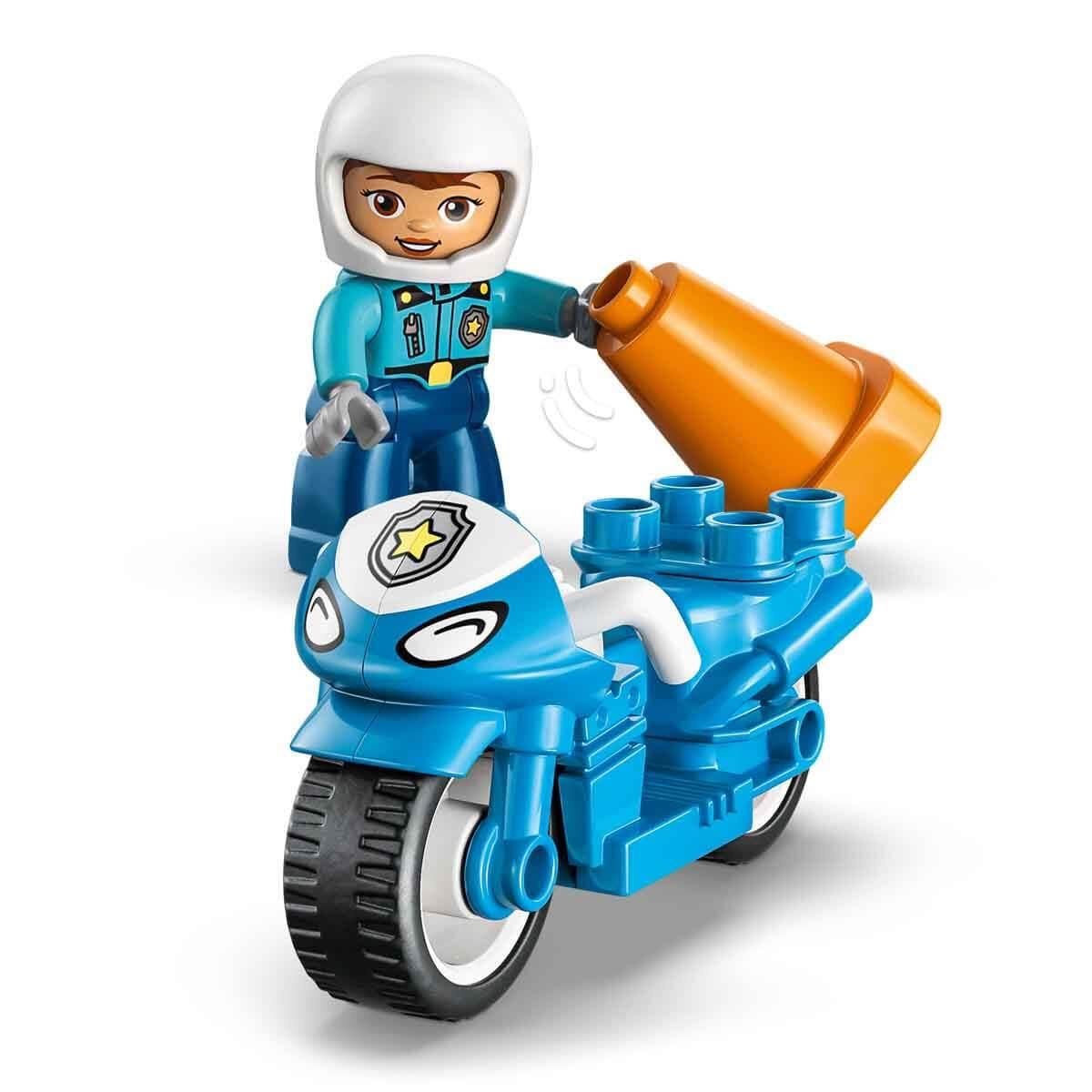 LEGO DUPLO KASABASI MAVI POLIS MOTOSIKLETI 10471 Diğer LED10471