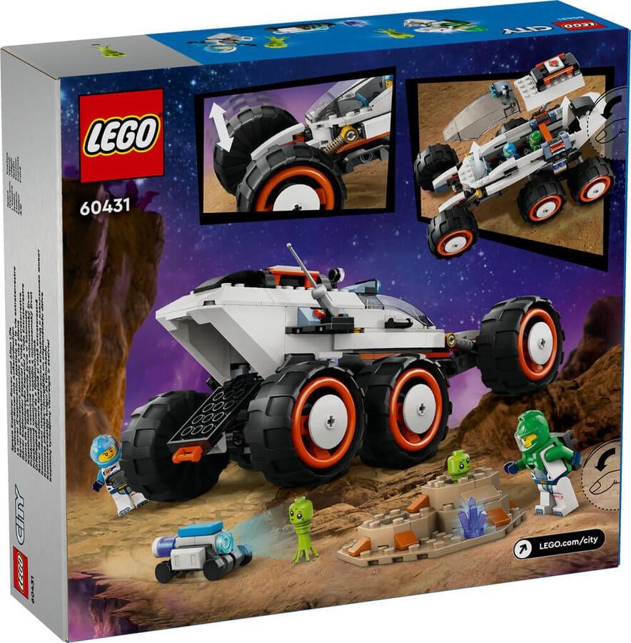 LEGO CITY UZAY KESIF ROBOTU VE UZAYLI CANLI 60431 Diğer LSC60431