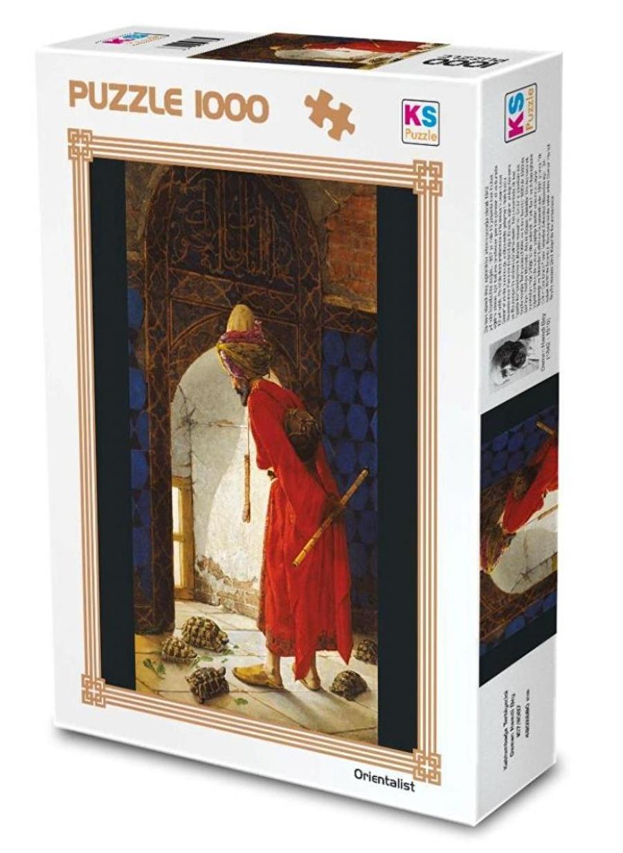 KS PUZZLE 1000 PARCA KAPLUMBAGA TERBIYECISI Diğer KS 20733
