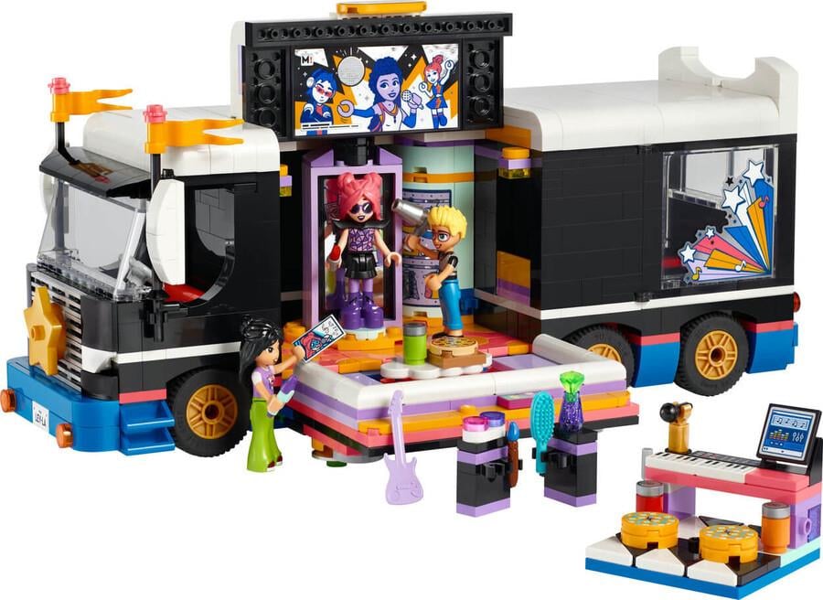 LEGO FRIENDS POP STAR MUZIK TURNE OTOBUSU 42619 Diğer LGF42619