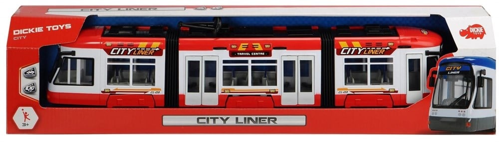 Dickie City Liner Kırmızı Tramvay 46 Cm 203749017 Dickie CMB 203749017