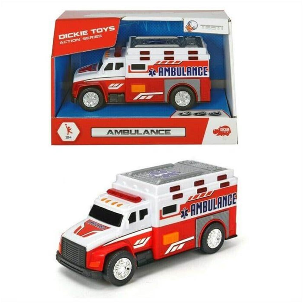 DICKIE SESLI ISIKLI KURTARMA AMBULANS Dickie SMB 203302013