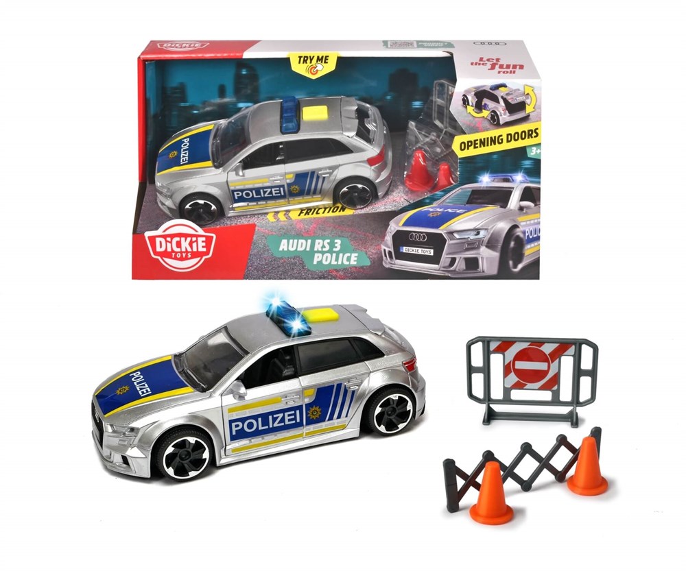 DICKIE SESLI ISIKLI AUDI RS3 POLIS ARABASI Dickie SMB 203713011