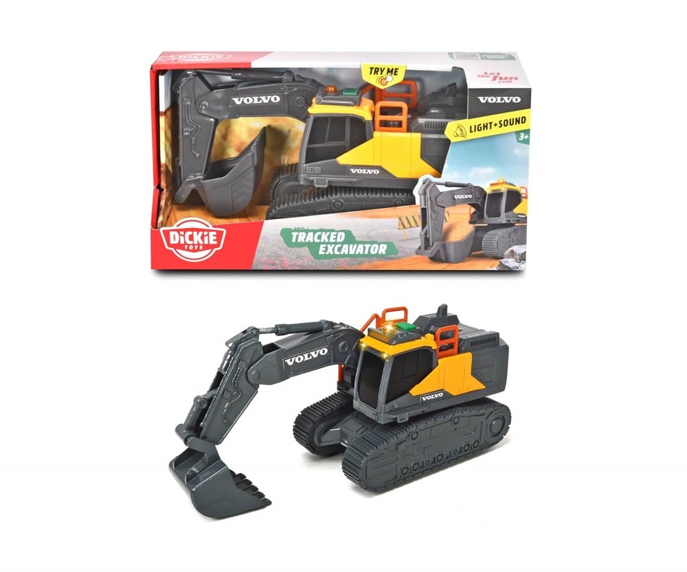 DICKIE SESLI ISIKLI VOLVO PALETLI EKSKAVATOR Dickie SMB 203723005