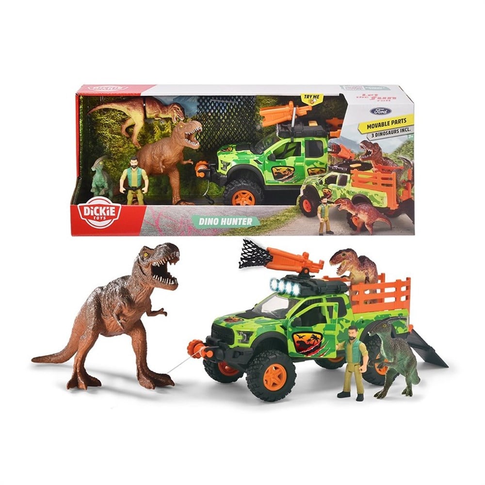 Dickie Sesli ve Işıklı Dino Hunter 203837026 Dickie SMB 203837026