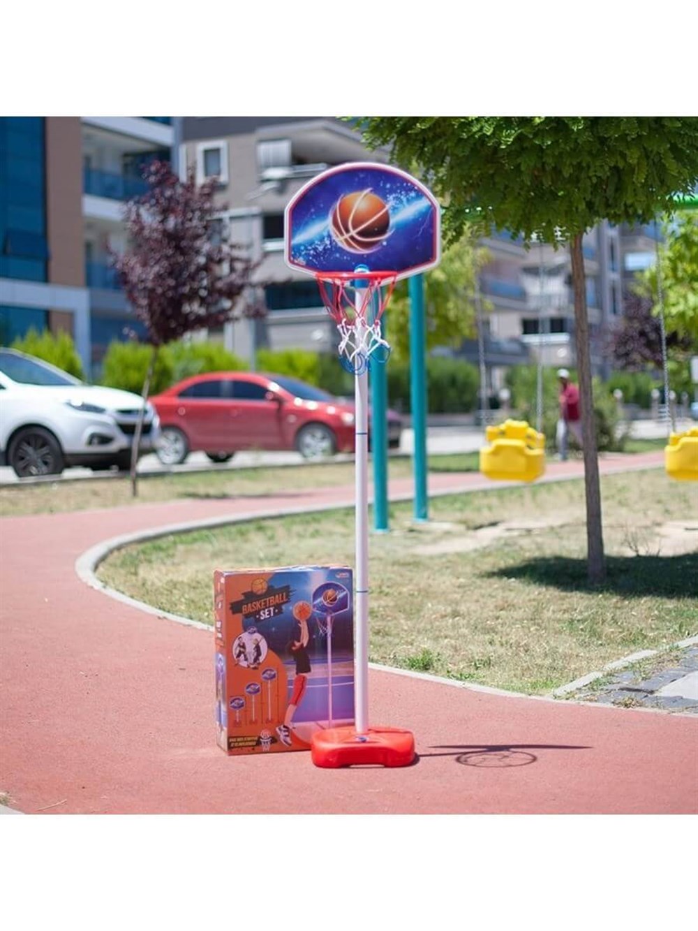 KUCUK BOY AYAKLI BASEKTBOL SETI Diğer 03650