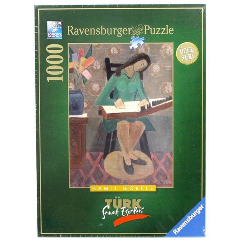 Ravensburger Puzzle 1000 Parça Kanun Çalan Kız Diğer 193332